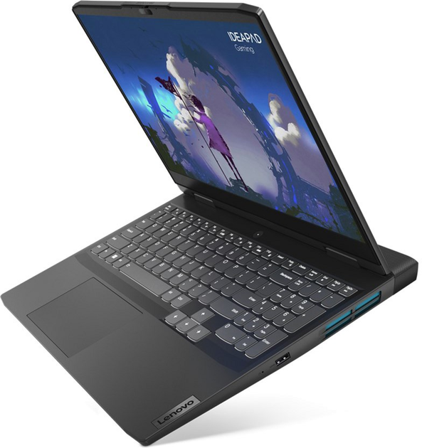 Laptop Lenovo IdeaPad Gaming 3 15IAH7 (82S900JLPB) Onyx Grey - obraz 5