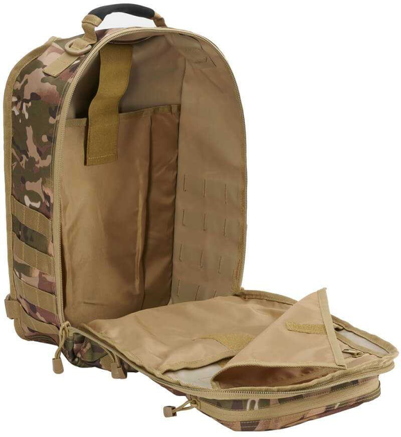 Тактичний рюкзак 22 л Brandit Tactical Camo 45х29х22 см (8072-161) - зображення 2