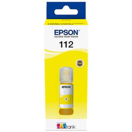 Чернила для струйного принтера Epson 112 EcoTank Pigment Yellow для L11160/L15150/L15160/L6550/L6570 Желтые - Фото 2 Чернила для струйного принтера Epson 112 EcoTank Pigment Yellow для L11160/L15150/L15160/L6550/L6570 Желтые - изображение 2