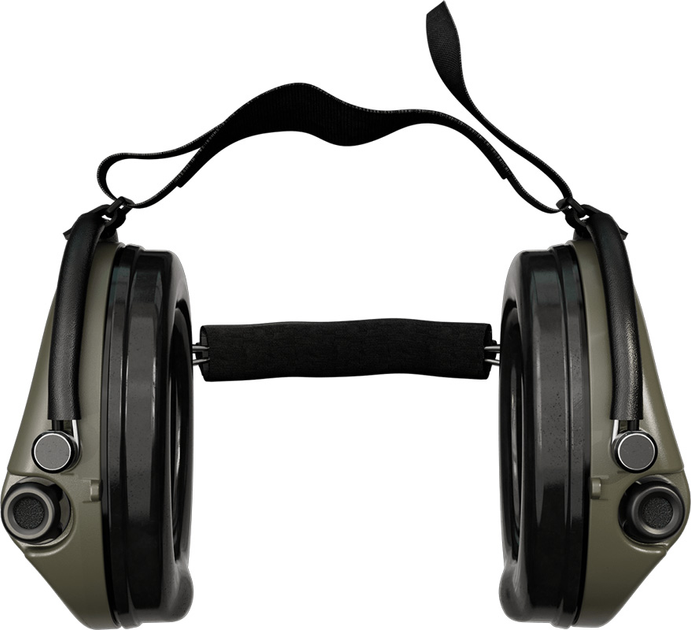 Активні навушники Sordin Supreme Pro X із заднім тримачем Зелений (5010014) - зображення 2