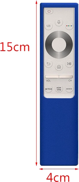 Чехол Sikai на пульт Samsung QLED BN59-01311B / TM1990C Blue (18127) - изображение 3
