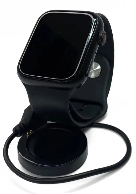 Умные смарт часы Smart Watch I7 PRO MAX с голосовым вызовом тонометр пульсометр оксиметр 44mm Черный - изображение 3
