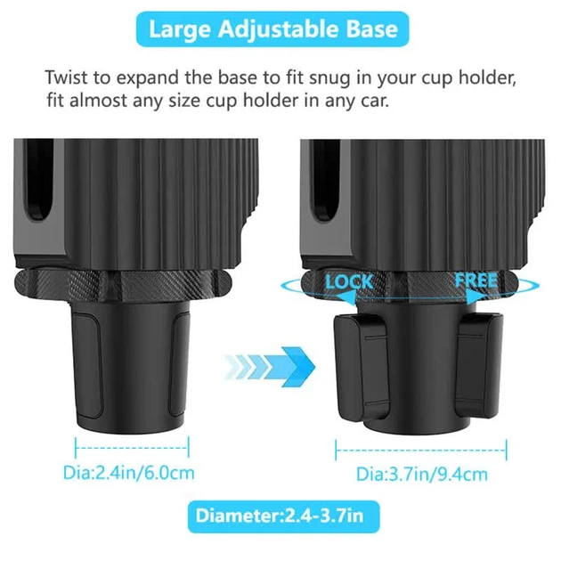 Автодержатель для телефона VHG CUP-A01 с подносом для продуктов Black - изображение 7