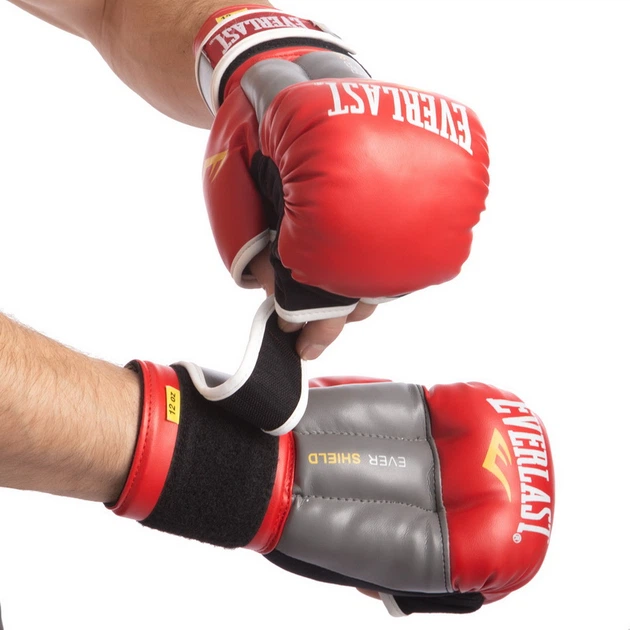 Перчатки для рукопашного боя Everlast 12 унций Красный 0272 - изображение 2