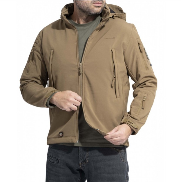 Куртка Софтшел Artaxes - Soft Shell Pentagon Coyote S Тактическая мужская - изображение 2