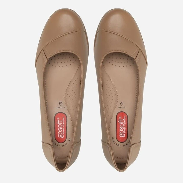 Жіночі туфлі Go Soft EST-295-13 36 (23.6 см) Beige (5904862615349) - зображення 5