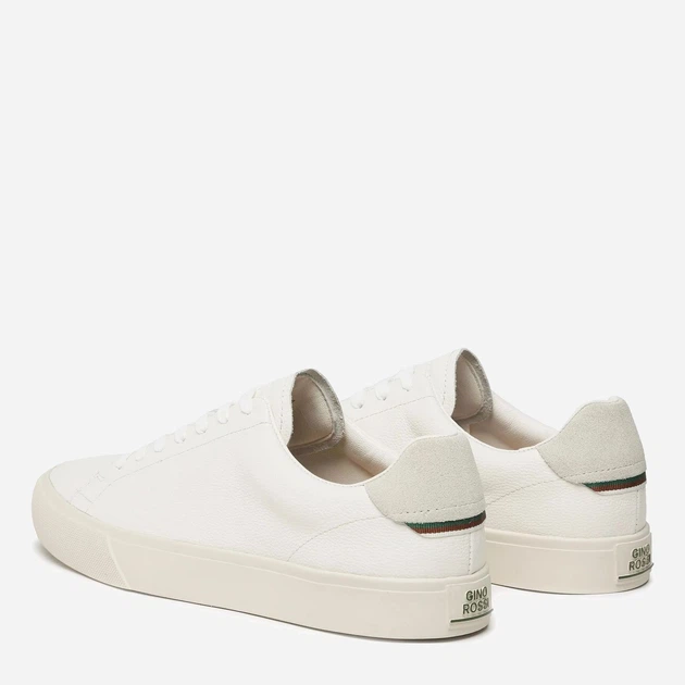 Чоловічі кеди низькі Gino Rossi LUCA-02 122AM 43 28.7 см White (5904862697819) - зображення 3