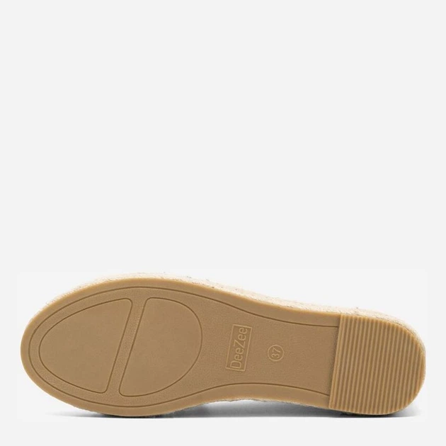 Damskie espadryle DeeZee Hypnotico WSS990-203 41 26.7 cm Beżowe (5904862736242) - obraz 5
