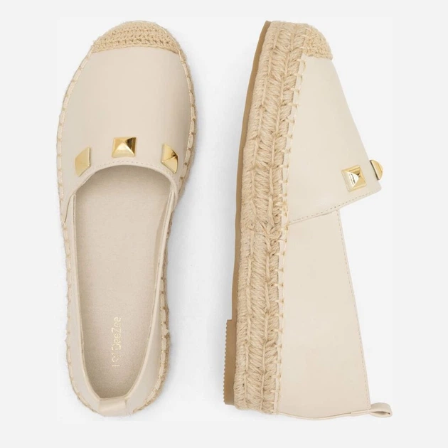 Damskie espadryle DeeZee Hypnotico WSS990-203 41 26.7 cm Beżowe (5904862736242) - obraz 6