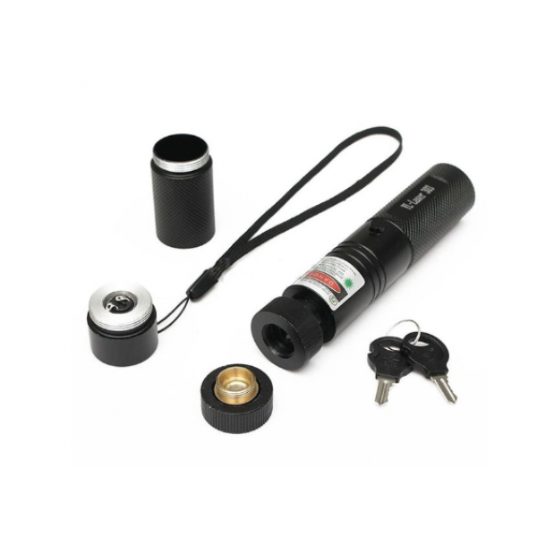 Лазер Laser pointer YL-303 Black супер мощный (лазерная указка) - Фото 5 Лазер Laser pointer YL-303 Black супер мощный (лазерная указка) - изображение 5
