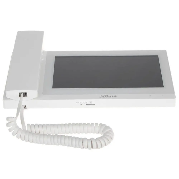 Сенсорный IP домофон с трубкой Dahua DHI-VTH5421EW-H - изображение 3