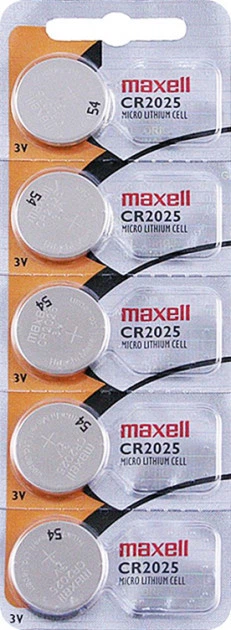 Батарейка дискова Maxell CR 2025 (CR2025) 3V – фото, відгуки ...