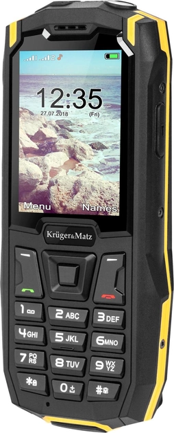 Telefon komórkowy Kruger&Matz Iron 2 Black/Orange DualSim (KM0459) - obraz 2