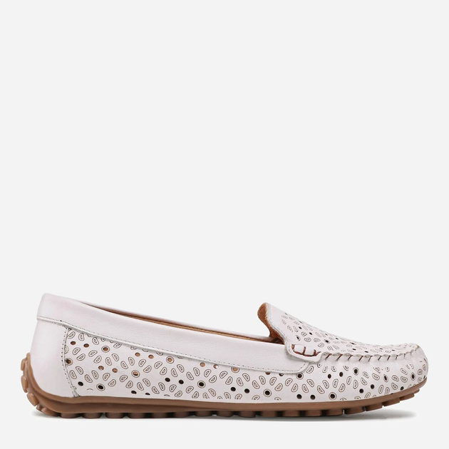 Жіночі мокасини з перфорацією Lasocki EST-AMRITA-02 39 (25.1 см) White (5904862615264) - зображення 1