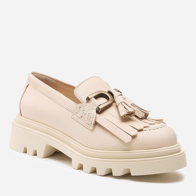 Loafersy Damskie Badura 22SS24 38 (25 cm) Beżowe (5904862648699) - obraz 2