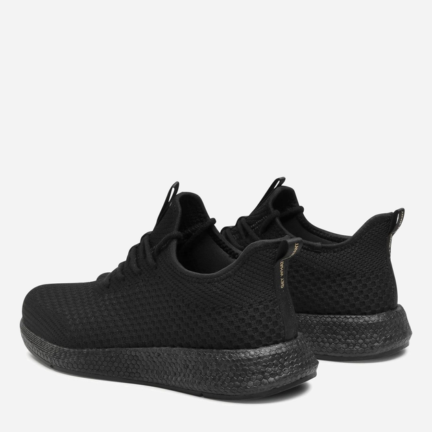 Buty sportowe męskie z siatki na platformie oddychające Sprandi MP07-GVA1 41 26 cm Czarne (5904862746548) - obraz 4