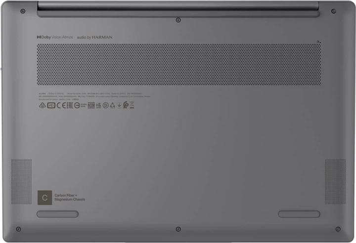 Ноутбук Lenovo Yoga Slim 7 Carbon 13IAP7 (82U9003GPB) Onyx Grey - зображення 12