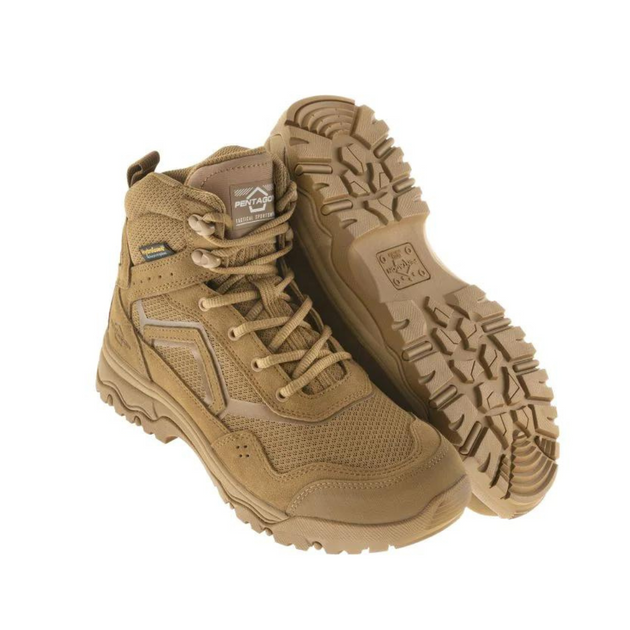 Легкі тактичні черевики Pentagon coyote/койот літні військові черевики койот 41 (26.7 cм) - зображення 1