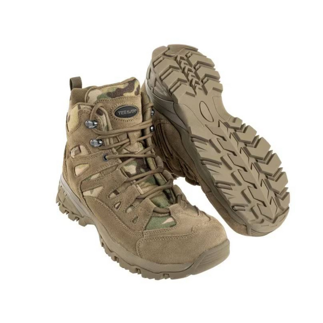 Ботинки военные Trooper mil-tec мультикам летние тактическая обувь мультикам 45 (29 см) - изображение 1