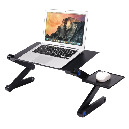 Стіл-підставка для ноутбука XPRO Table T Black сплав алюмінію чорний (lp-90831_741) - зображення 2