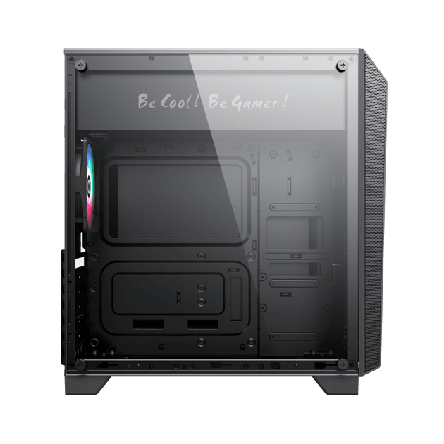 Корпус GameMax Nova N5 Black, без БЖ, Midi Tower, ATX / Micro ATX / Mini ITX, 1хUSB 3.0, 1хUSB 2.0, 1x120 мм LED, 430x200x437 мм, 0.5 мм, 4.0 кг - Фото 6 Корпус GameMax Nova N5 Black, без БЖ, Midi Tower, ATX / Micro ATX / Mini ITX, 1хUSB 3.0, 1хUSB 2.0, 1x120 мм LED, 430x200x437 мм, 0.5 мм, 4.0 кг - изображение 6