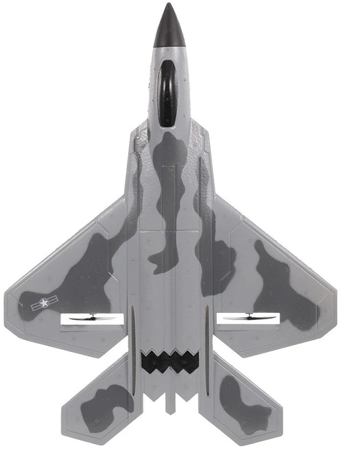 Радіокерований літак Blitz F22 Raptor Сірий - зображення 3