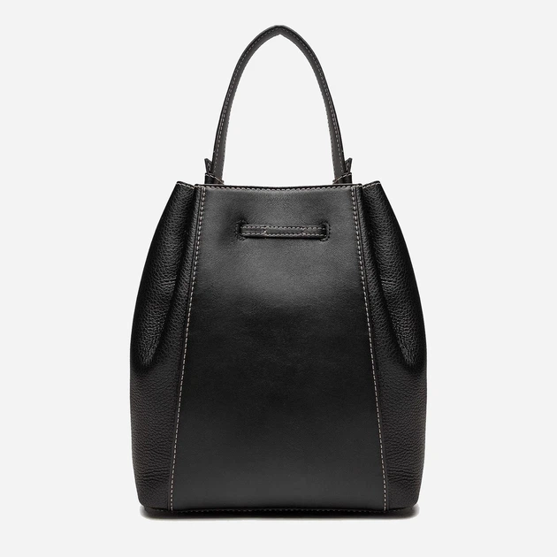 Skórzana Torebka damska przez ramię Furla Miastella S Bucket Bag WB00326BX0053O60001007 Nero (8050597036182) - obraz 3