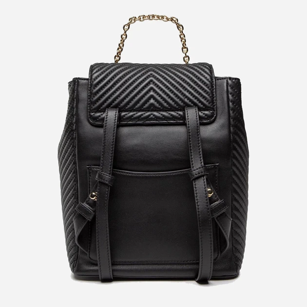 Skórzany plecak damski Furla Pop Star Mini Backpack WB00669A0149O60001007 Nero (8050597161068) - obraz 3