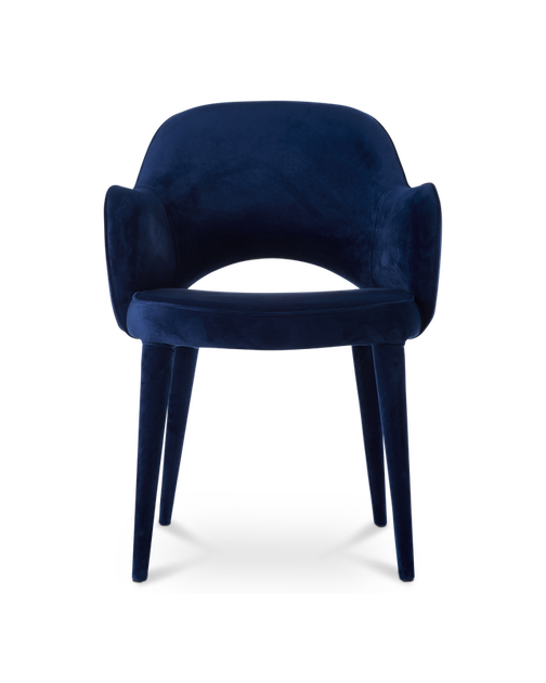 Стул Pols potten Cosy Velvet Dark blue - изображение 3