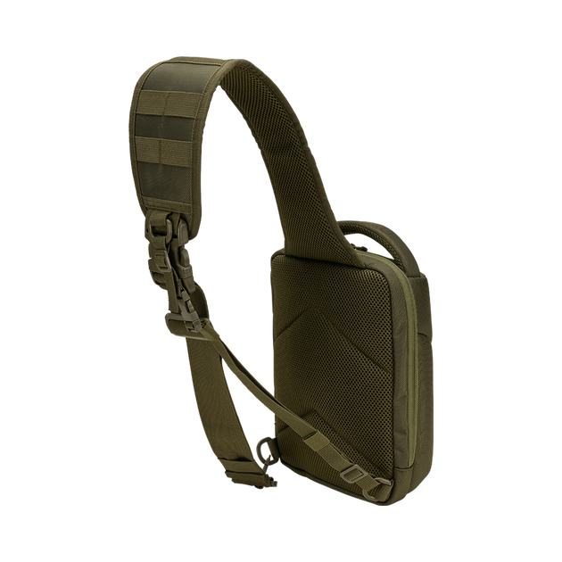Тактическая сумка плечевая US Cooper Medium, Brandit, Olive, 5 л - изображение 2