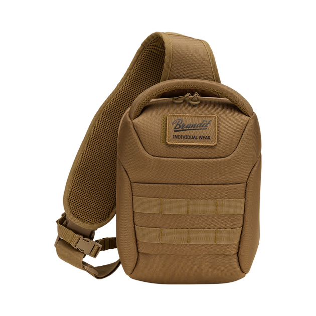 Тактична сумка плечова US Cooper Medium, Brandit, Coyote, 5 л - зображення 1