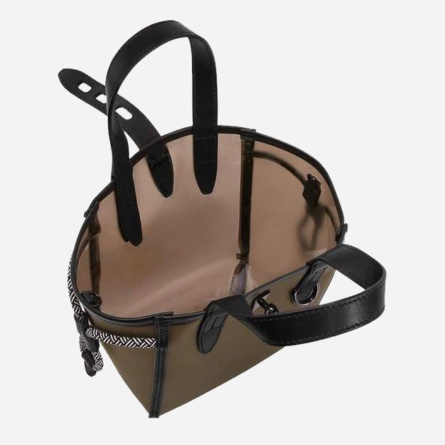Torebka crossbody damska ze skóry naturalnej Furla Net Mini Tote BASRFUABX0919O60001042 Czarna (8050597141480) - obraz 4