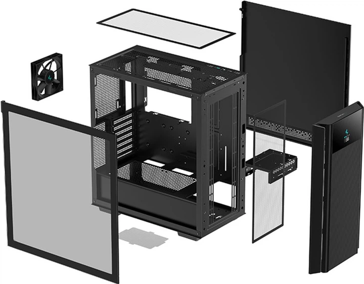 Obudowa Deepcool CH510 Mesh Digital (R-CH510-BKNSE1-G-1) - obraz 11