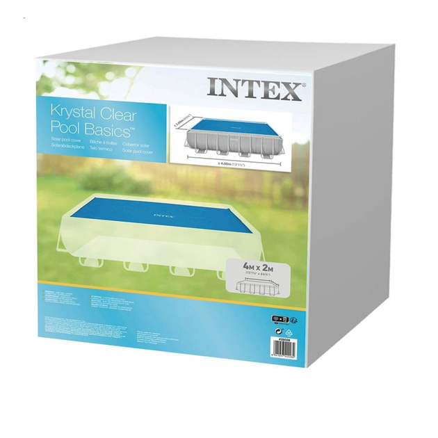 Теплосберегающее покрытие (солярная пленка) для бассейна Intex 378х186 см 28028 - изображение 12