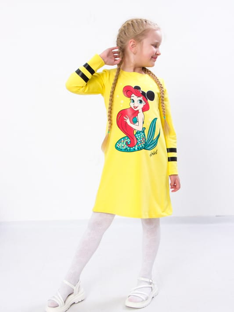 Акція на Дитяче плаття для дівчинки Носи своє 6004-057-33 134 см Жовте Аріель (p-4513-98716) від Rozetka