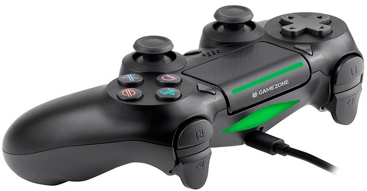 Дротовий геймпад Tracer Shogun Pro PC, PS4, PS3 Black (TRAJOY46852) - зображення 4