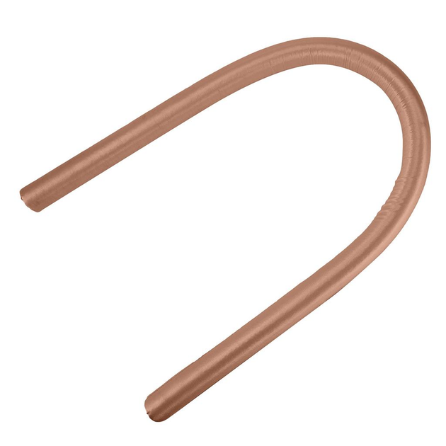 Мягкие шелковые бигуди для локонов с резинками и заколкой Stely Hair Hold Коричневый - изображение 6