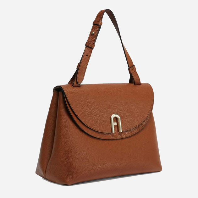Сумка-шоппер жіноча шкіряна Furla Primula L Top Handle WB00553BX004103B009035 Cognac (8050597110066_8050597206271) - зображення 4