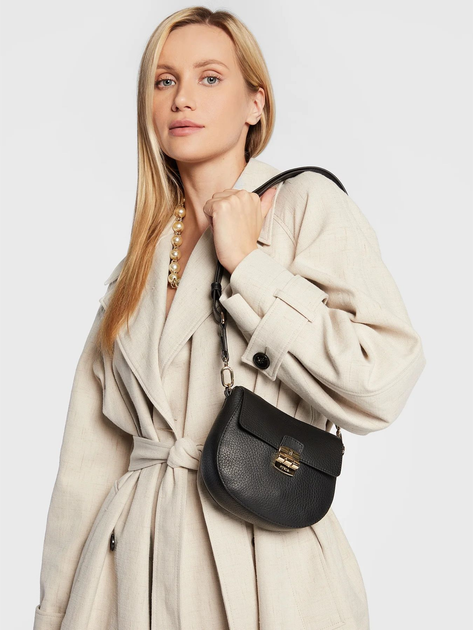 Сумка крос-боді жіноча шкіряна Furla Club 2 Mini Crossbody WE00280BX0041O60001007 Nero (8050597161372) - зображення 2