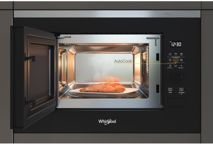 Kuchenka mikrofalowa do zabudowy Whirlpool WMF201G - obraz 5