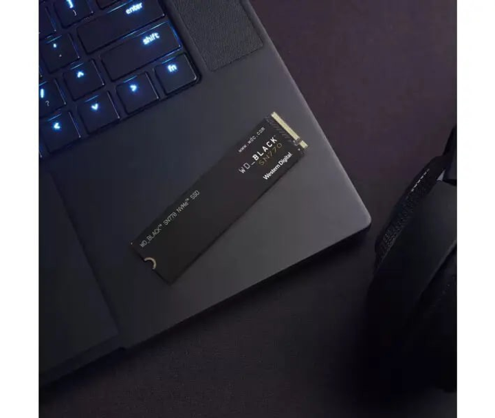 SSD накопитель Western Digital Black SN770 NVMe SSD 1TB M.2 PCIe 4.0 x4 (WDS100T3X0E), NEW 2023, ( Up to 5,150/4900 MB/s ) - изображение 7