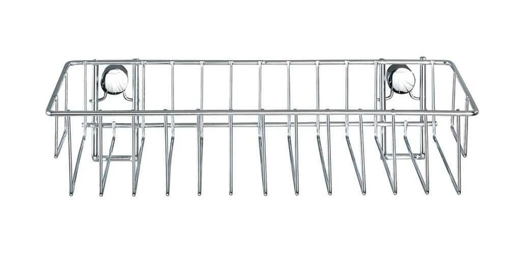 Настенная полка Wenko Classic, сталь, 24 x 6,5 x 14 см, хром - изображение 2