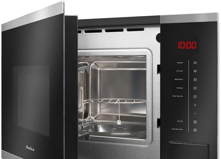 Kuchenka mikrofalowa do zabudowy Amica AMMB20E3SGI X-TYPE - obraz 2