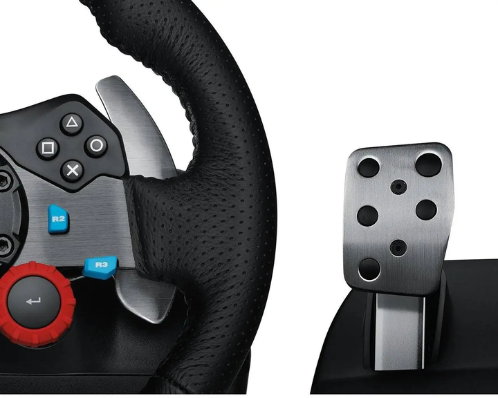 Ігрове кермо + педалі LOGITECH G29 провідне - зображення 5