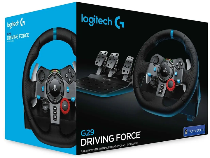Ігрове кермо + педалі LOGITECH G29 провідне - зображення 6