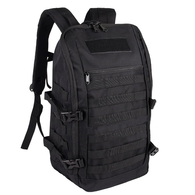 Міський рюкзак Military військовий тактичний рюкзак сумка 20л 45x26x17 см Чорний - зображення 1