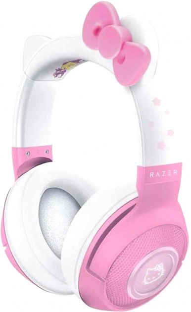 新品未使用タグ付　ronharman sz Kitty Top pink Наушники RAZER Kraken BT Kitty Edition, Quartz Pink (RZ04-03520100