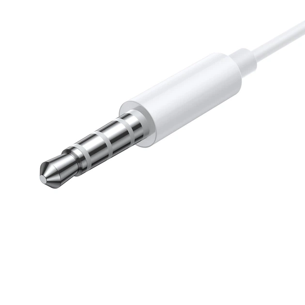 Навушники провідні Baseus Encok H17 з мікрофоном 3.5mm mini jack White - зображення 6