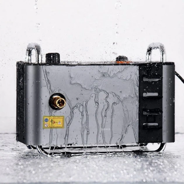 Автомобільна мийка високого тиску Басеус Мийка для авто Baseus F1 Car Pressure Washer EU Tarnish GRAY (CRXCJ-C0A) - Фото 7 Автомобільна мийка високого тиску Басеус Мийка для авто Baseus F1 Car Pressure Washer EU Tarnish GRAY (CRXCJ-C0A) - зображення 7