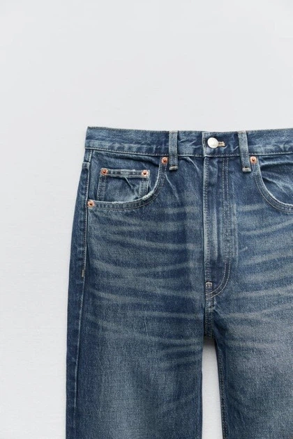 Джинси Zara 5252/239 38 Синій - зображення 7